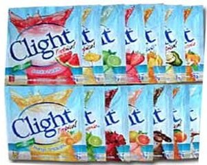 Suco Em Pó Clight Sabor Laranja Cx C/15 Envelopes 8 Gramas