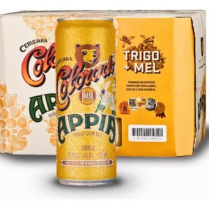 Cerveja Colorado Appia Trigo Com Mel Pack Com 8 Latas 350ml