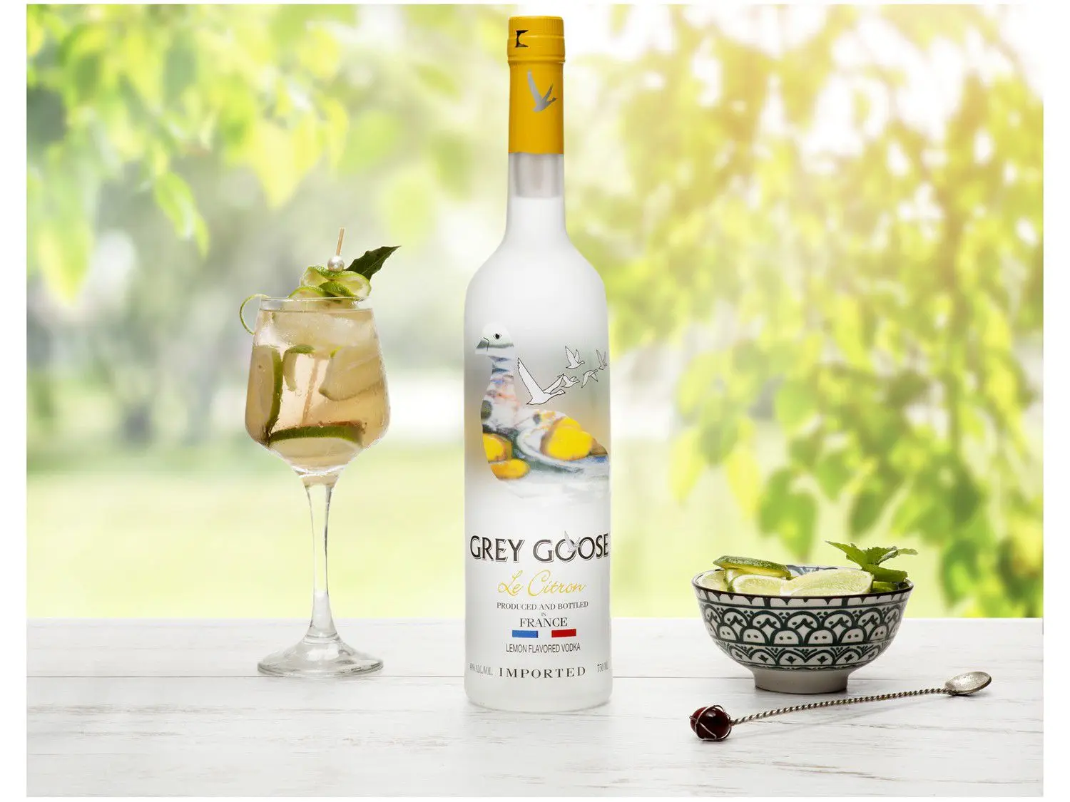 Vodka Francesa Grey Goose Le Citron 750ml - Imagem 3