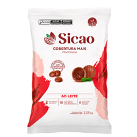 Cobertura Fracionada Mais Sabor Chocolate Ao Leite 2,05kg SICAO